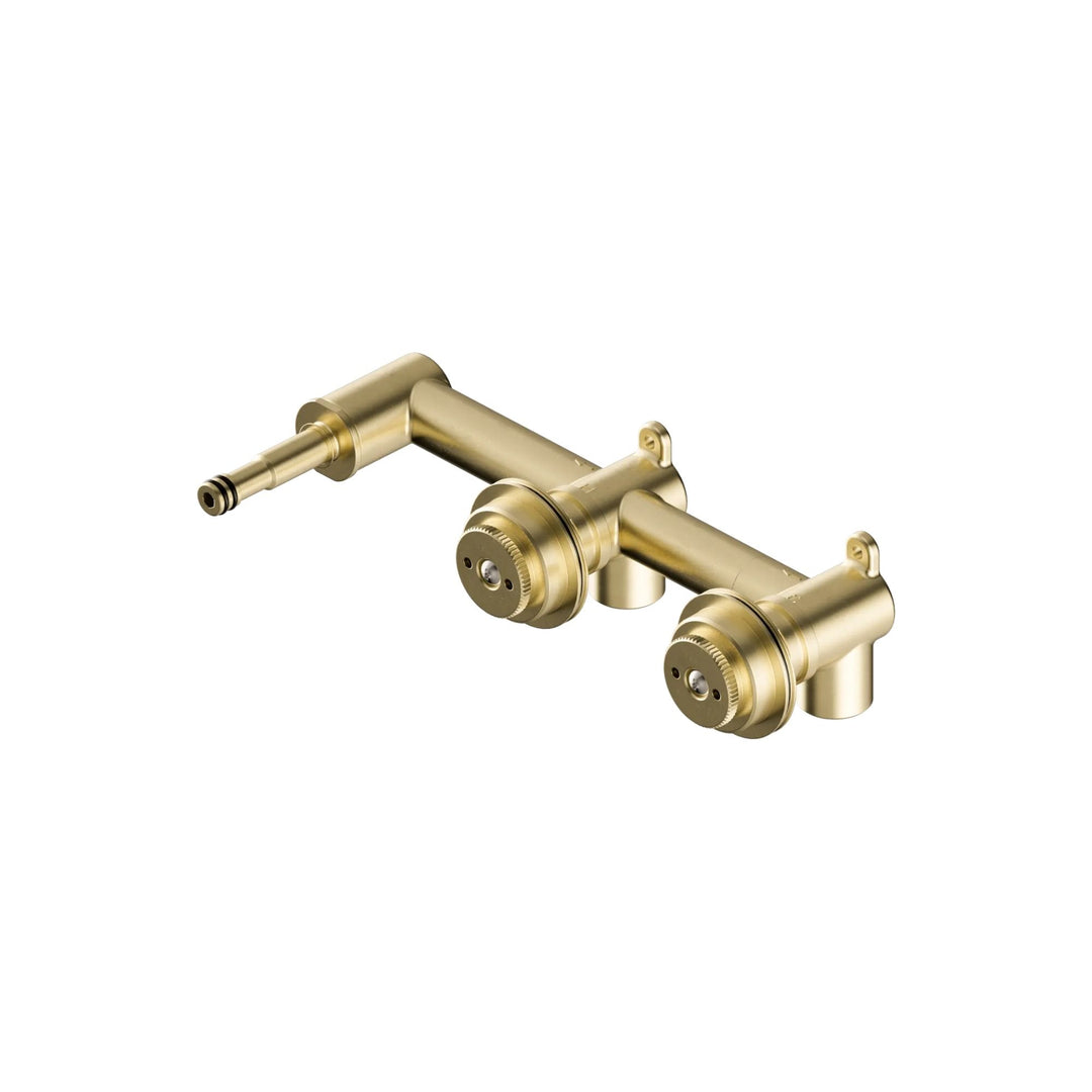 Nero Serenity Universal Wall Basin Set Offset Spout Body