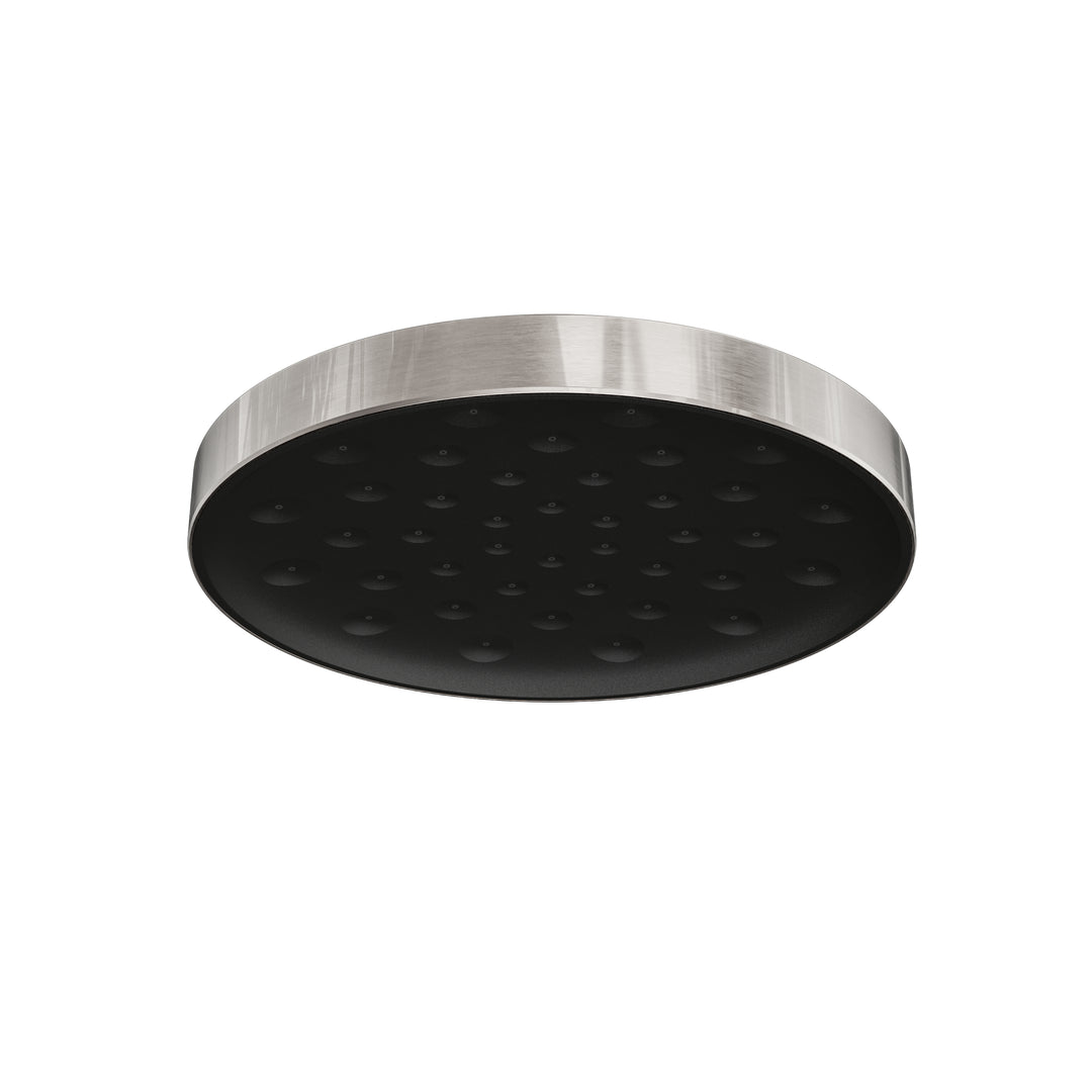Nero Serenity Wall Shower Head Brushed Nickel