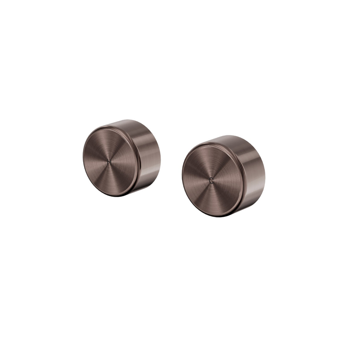 Nero Serenity Wall Top Assembly - Metal Handle Brushed Bronze