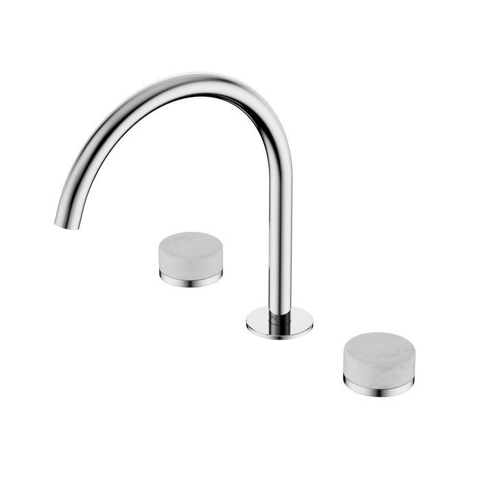 Nero Serenity Bath/Kitchen Set - Carrara Handle Chrome