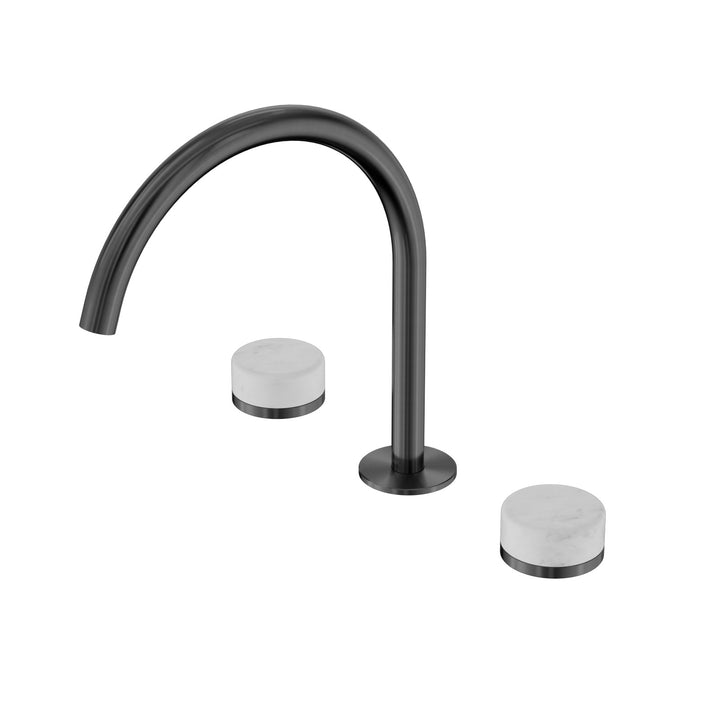 Nero Serenity Bath/Kitchen Set - Carrara Handle Gunmetal