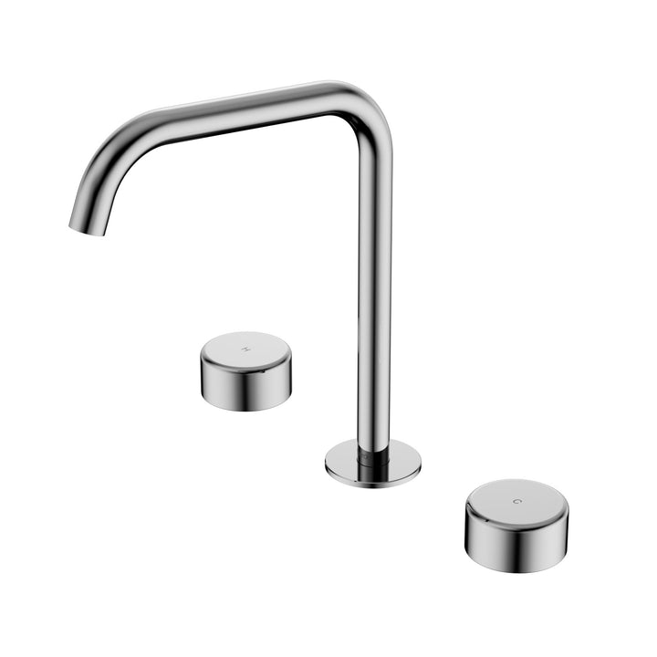 Nero Serenity Edge Spout Bath/Kitchen Set - Metal Handle Chrome