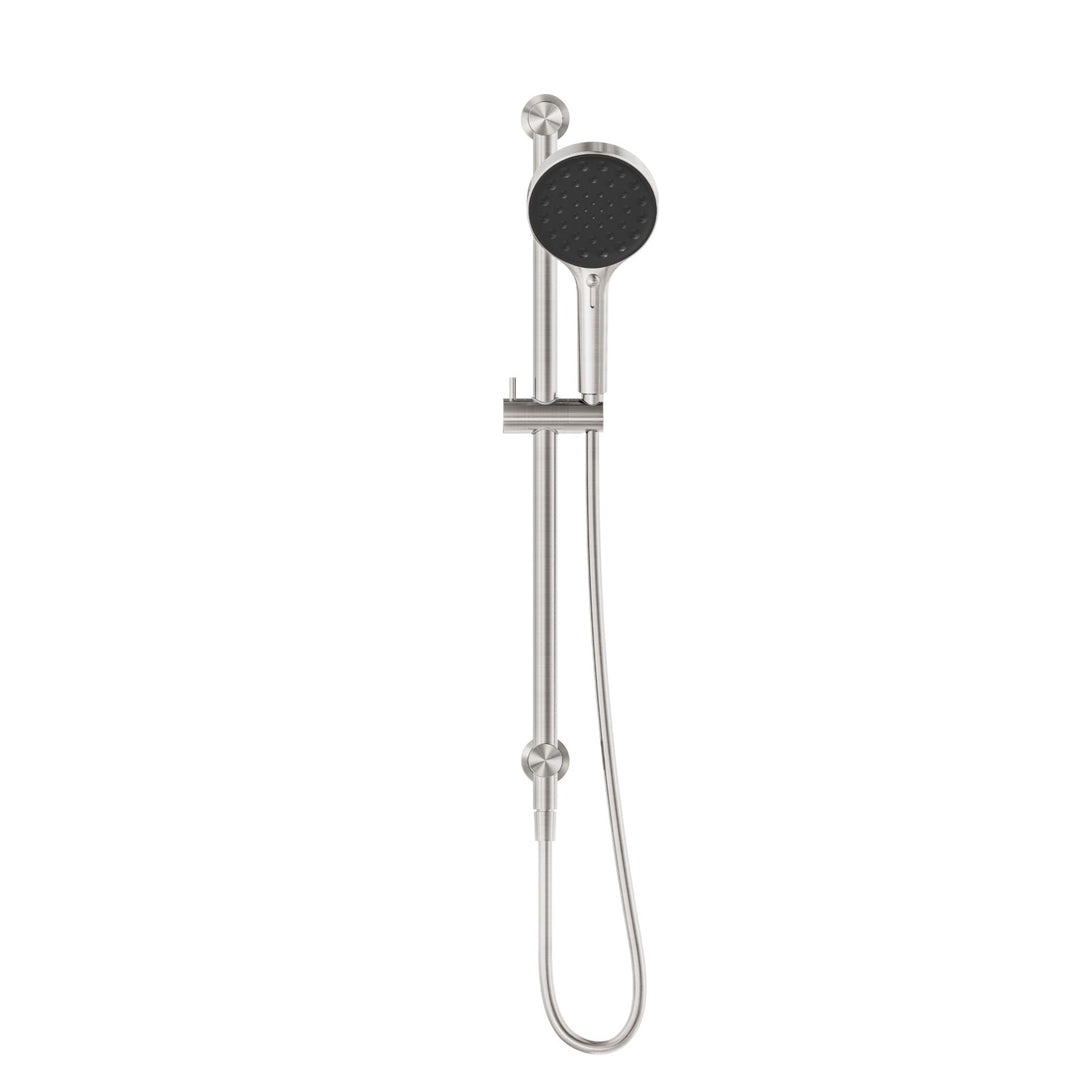 Nero Serenity Rail Shower Brushed Nickel
