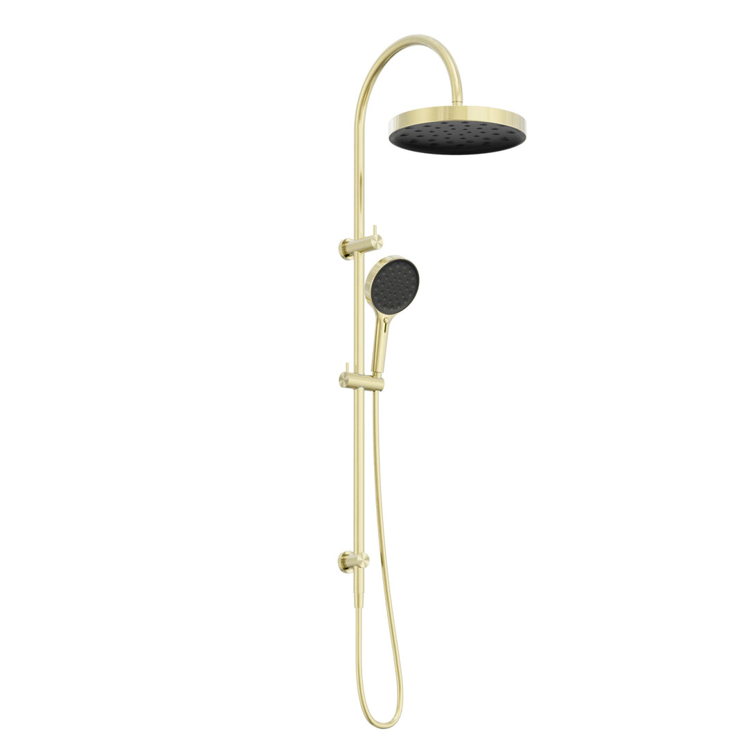 Nero Serenity Twin Shower Brushed Gold