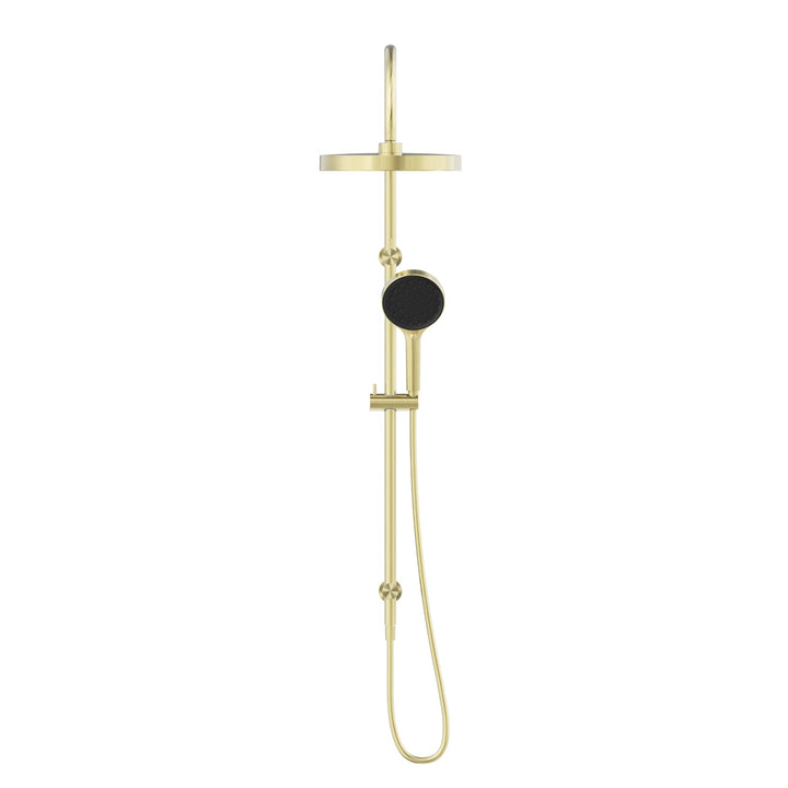 Nero Serenity Twin Shower Brushed Gold