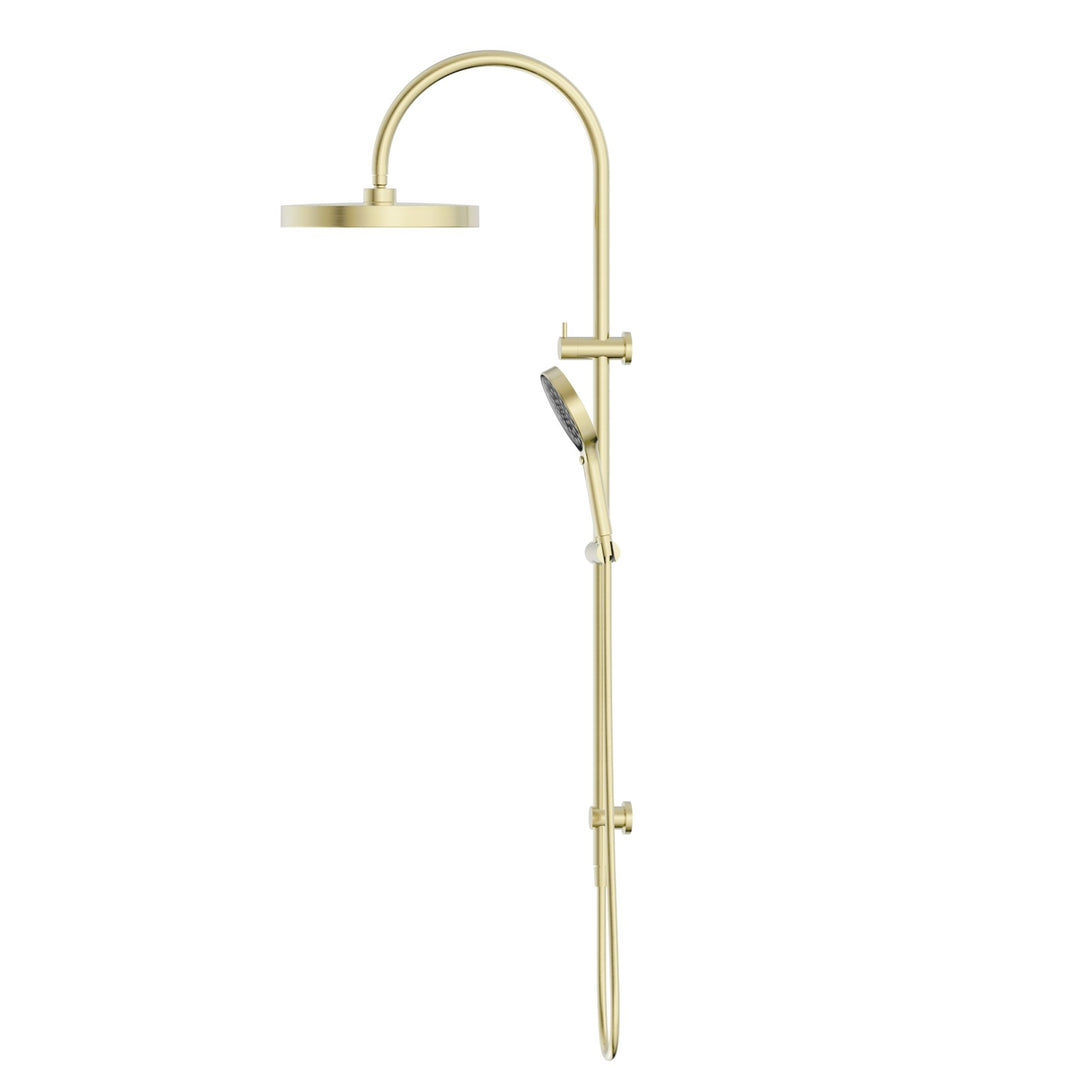 Nero Serenity Twin Shower Brushed Gold
