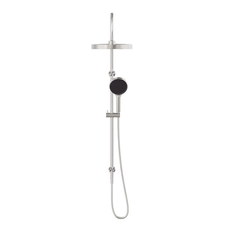 Nero Serenity Twin Shower Brushed Nickel