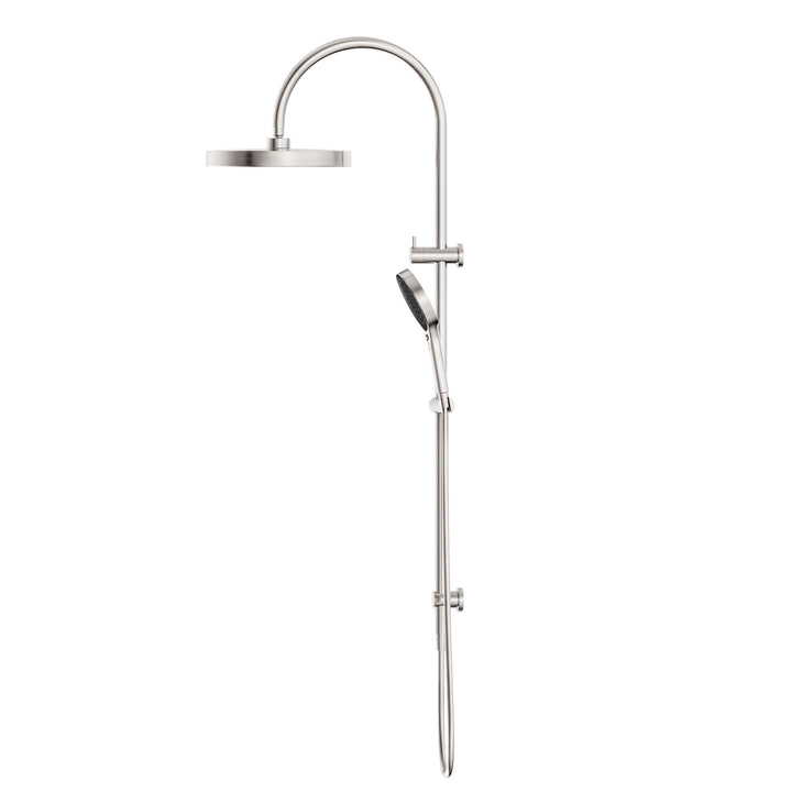 Nero Serenity Twin Shower Brushed Nickel