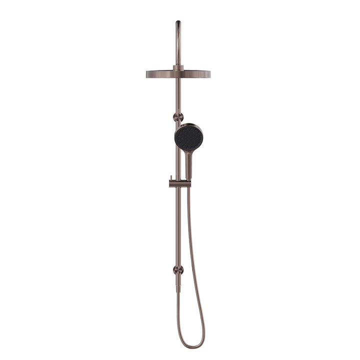 Nero Serenity Twin Shower Brushed Bronze