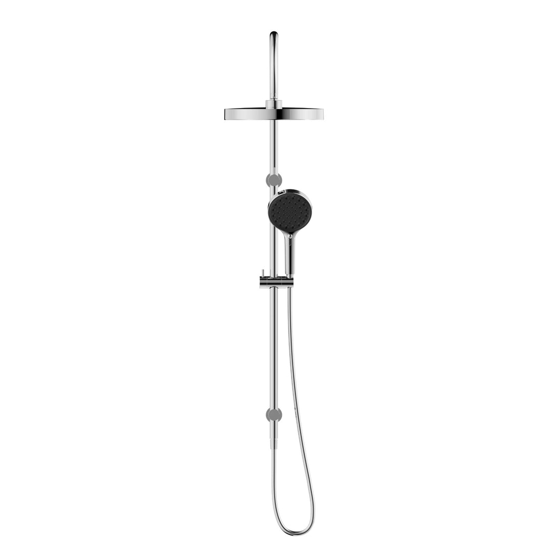 Nero Serenity Twin Shower Chrome