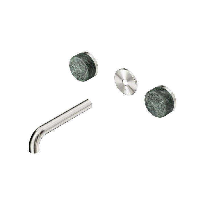 Nero Serenity Wall Basin Set Trim Kit 160/185/220mm - Verde Alpi Handle