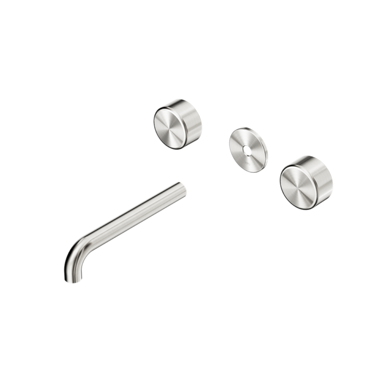 Nero Serenity Wall Basin Set Trim Kit 160/185/220mm - Metal Handle - Design 10