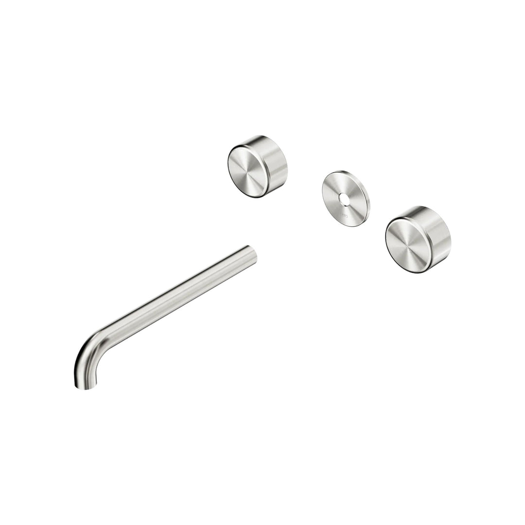 Nero Serenity Wall Basin Set Trim Kit 160/185/220mm - Metal Handle