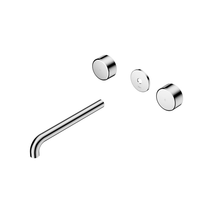 Nero Serenity Wall Basin Set Trim Kit 160/185/220mm - Metal Handle