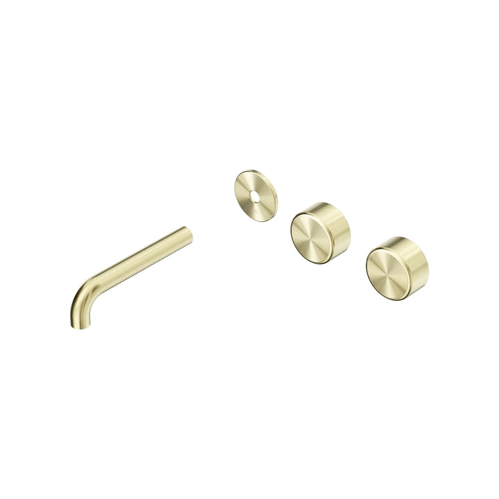 Nero Serenity Offset Wall Basin Set Trim Kit 160/185/220mm - Metal Handle