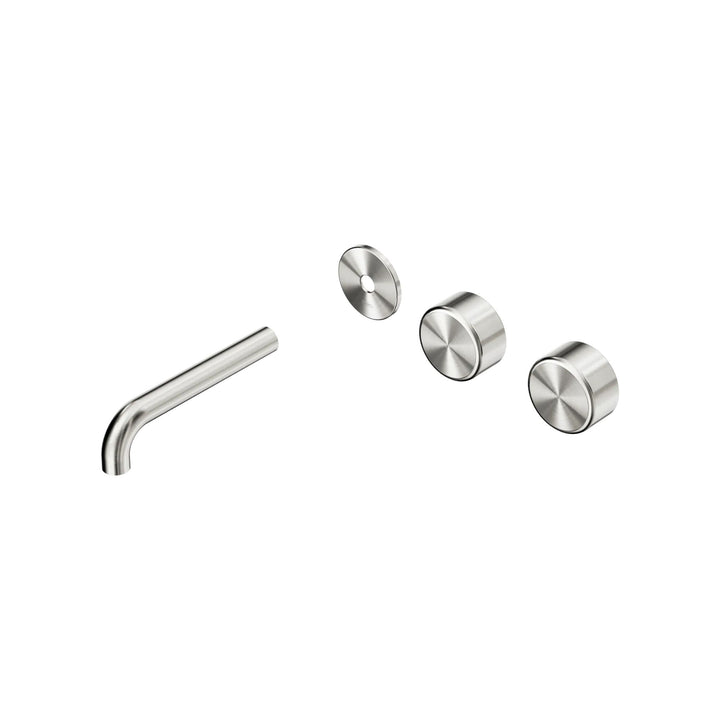 Nero Serenity Offset Wall Basin Set Trim Kit 160/185/220mm - Metal Handle