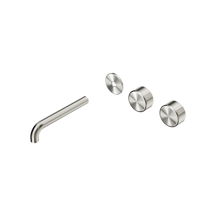Nero Serenity Offset Wall Basin Set Trim Kit 160/185/220mm - Metal Handle