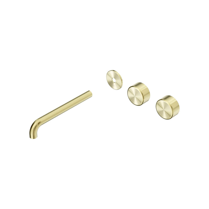 Nero Serenity Offset Wall Basin Set Trim Kit 160/185/220mm - Metal Handle