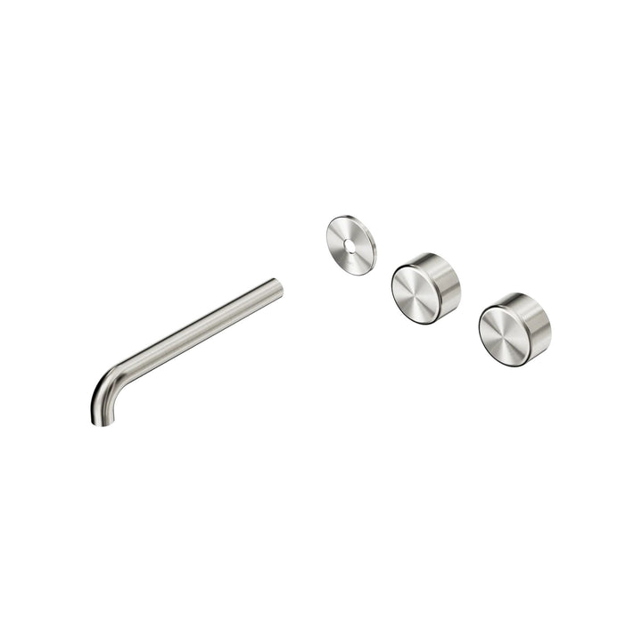 Nero Serenity Offset Wall Basin Set Trim Kit 160/185/220mm - Metal Handle