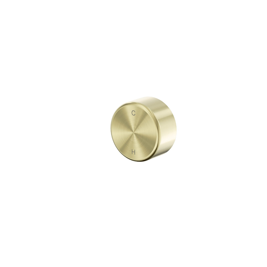 Nero Serenity Progressive Shower Mixer - Metal Handle Brushed Gold