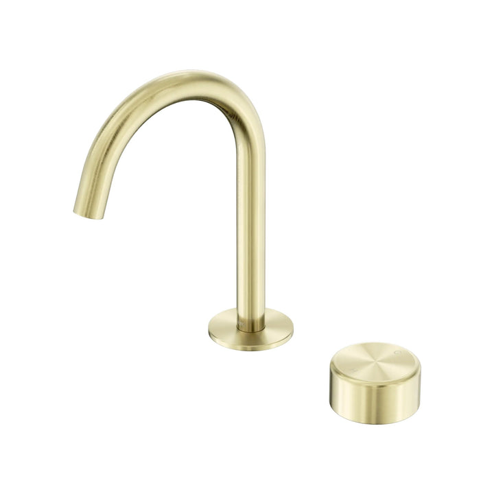 Nero Serenity Progressive Basin Mixer Arc Spout w/ Metal Handle