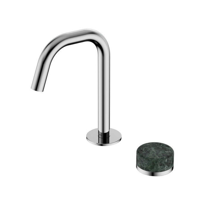 Nero Serenity Progressive Basin Mixer Edge Spout + Verde Alpi Handle