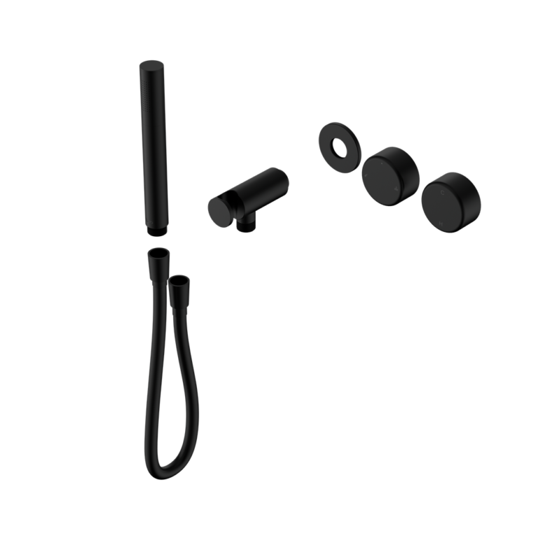 Nero Serenity Progressive Shower System Trim Kit - Metal Handle & Slim Shower - Design 10