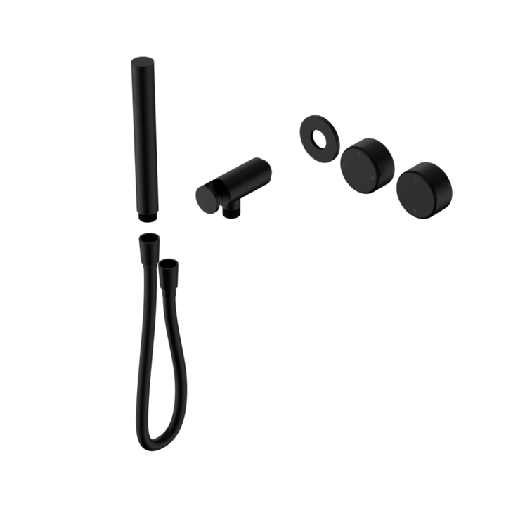 Nero Serenity Progressive Shower System Trim Kit - Metal Handle & Slim Shower - Design 10
