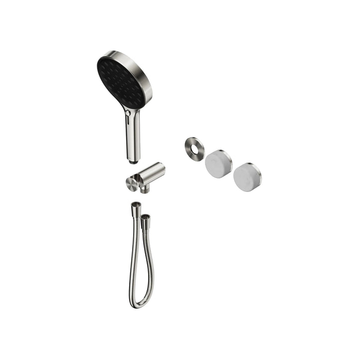 Nero Serenity Progressive Shower System Trim Kit - Carrara Handle & Hand Shower