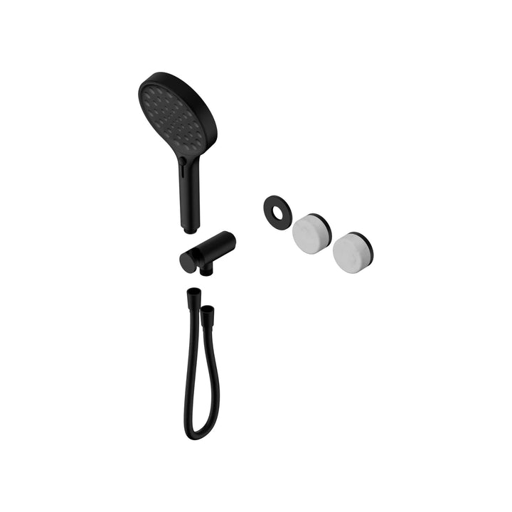 Nero Serenity Progressive Shower System Trim Kit - Carrara Handle & Hand Shower