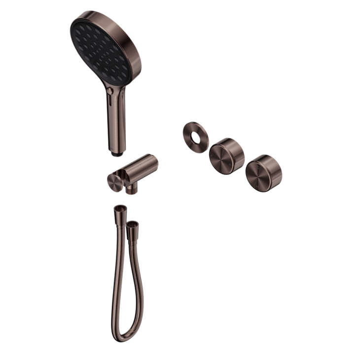 Nero Serenity Progressive Shower System Trim Kit - Metal Handle & Hand Shower - Design 10