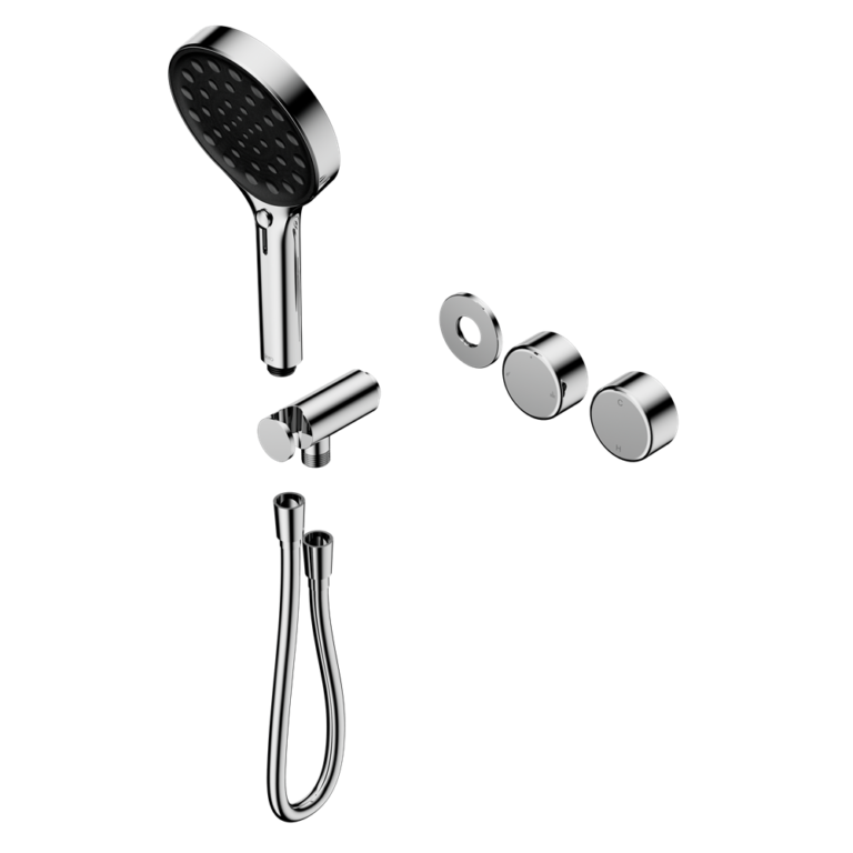 Nero Serenity Progressive Shower System Trim Kit - Metal Handle & Hand Shower - Design 10