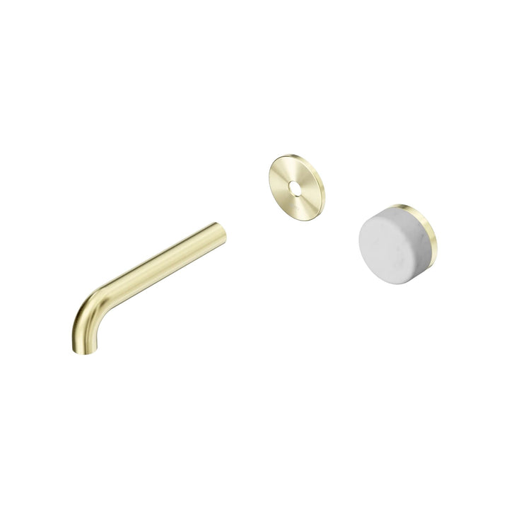 Nero Serenity Progressive Wall Basin Mixer Trim Kit 160/185/220mm - Carrara Handle