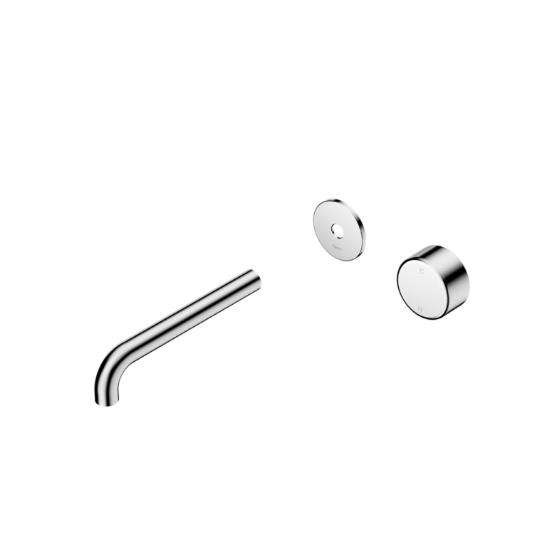 Nero Serenity Progressive Wall Basin Mixer Trim Kit 160/185/220mm - Metal Handle - Design 10