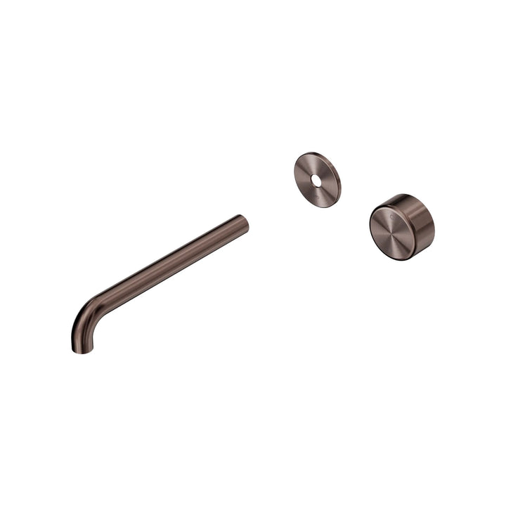 Nero Serenity Progressive Wall Basin Mixer Trim Kit 160/185/220mm - Metal Handle
