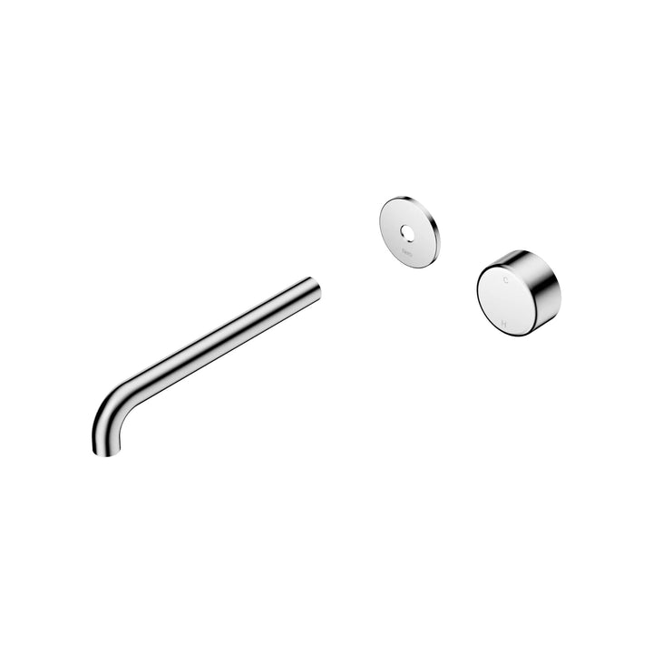 Nero Serenity Progressive Wall Basin Mixer Trim Kit 160/185/220mm - Metal Handle