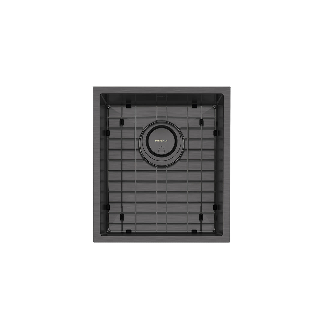 Phoenix 4000 Series Single Bowl Sink Brushed Black