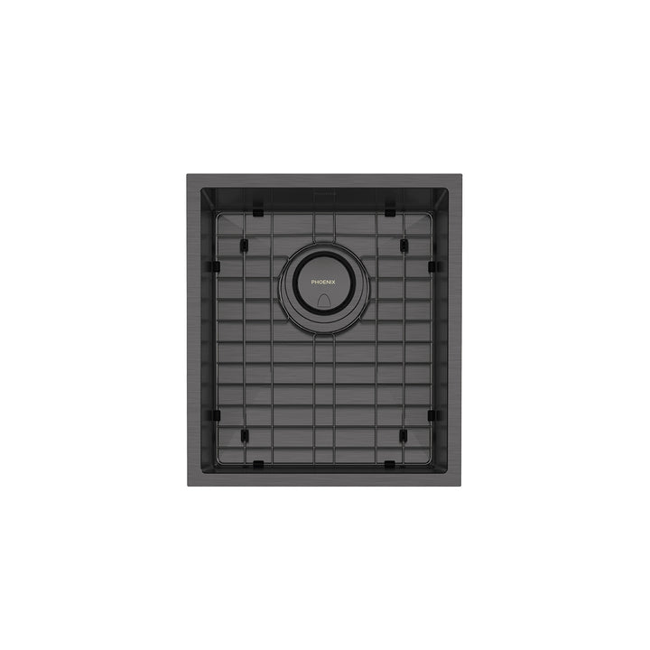 Phoenix 4000 Series Single Bowl Sink Brushed Black