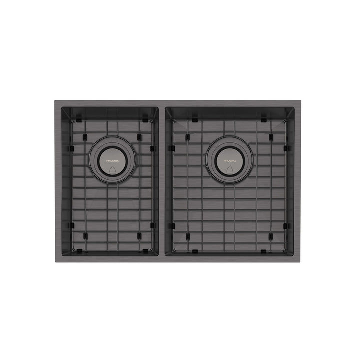 Phoenix 4000 Series 33L/25L Double Bowl Sink NTH 683 x 446mm