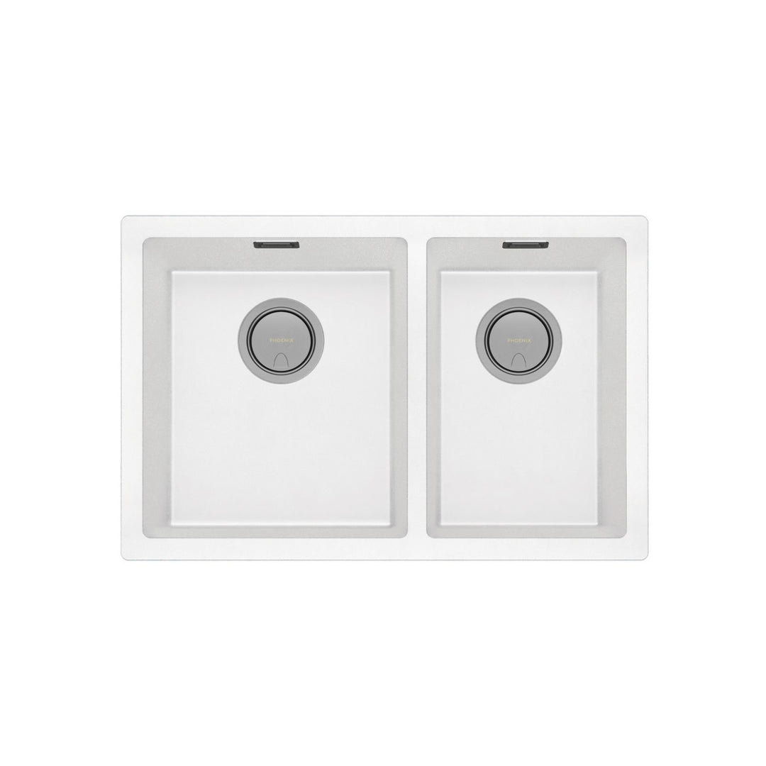 Phoenix 5000 Series 28L/21L Double Bowl Sink NTH 713 x 466mm
