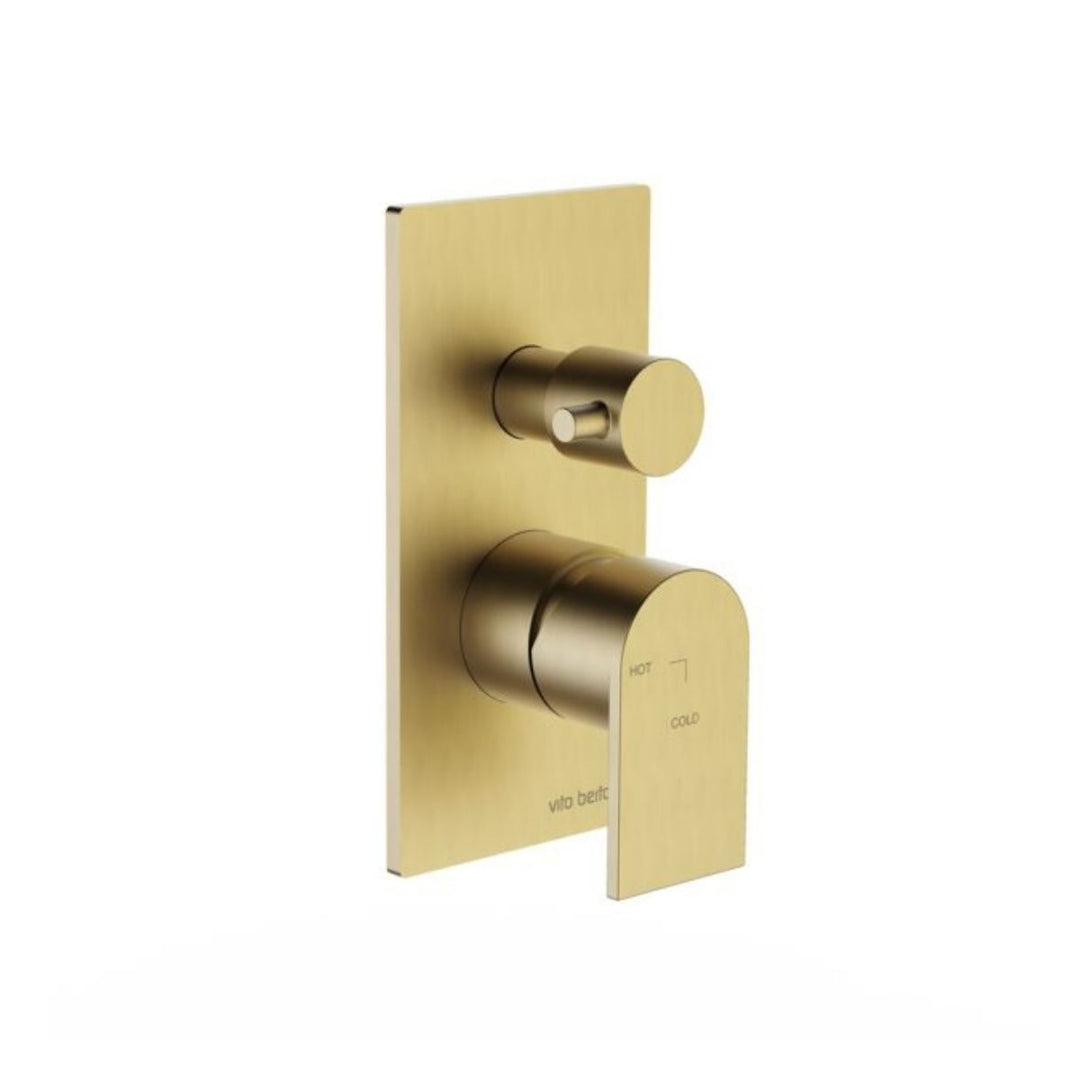Vito Bertoni EEVA2 Rotary Shower Bath Diverter Mixer (Complete Kit)