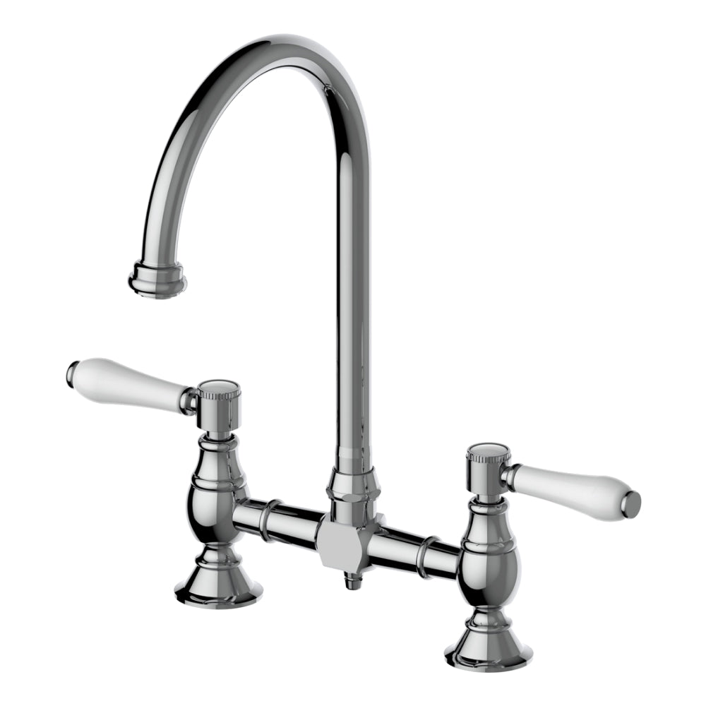 Abey Provincial Exposed Breach Kitchen Sink Mixer Lead Free Chrome