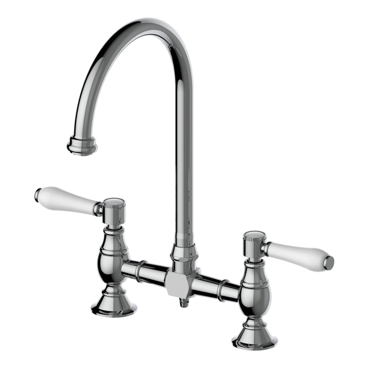Abey Provincial Exposed Breach Kitchen Sink Mixer Lead Free Chrome