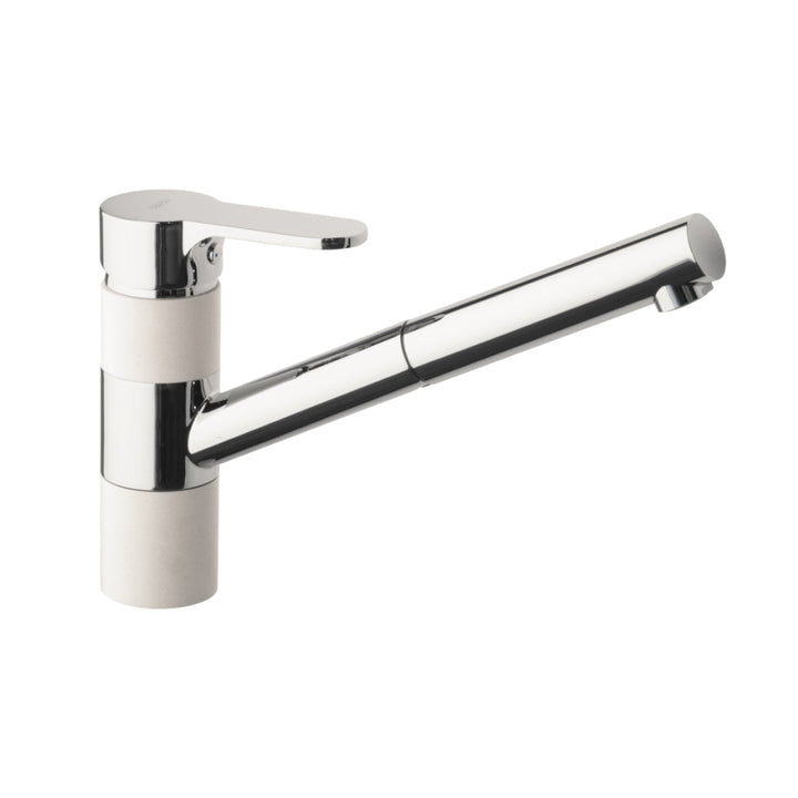Abey ISA Pull Out Kitchen Sink Mixer Lead Free Chrome/Alpina