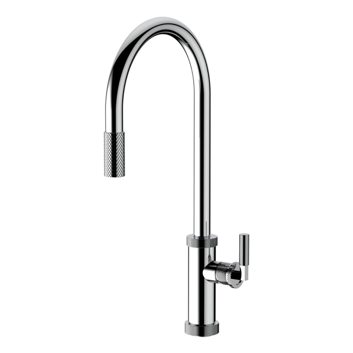 Abey Urban D Pull Out Kitchen Sink Mixer Lead Free Chrome