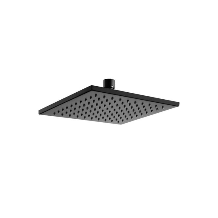 Fienza Modena 200mm Black Overhead Shower