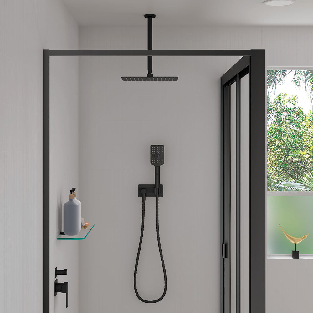 Fienza 300mm Round Ceiling Shower Dropper - Design 10