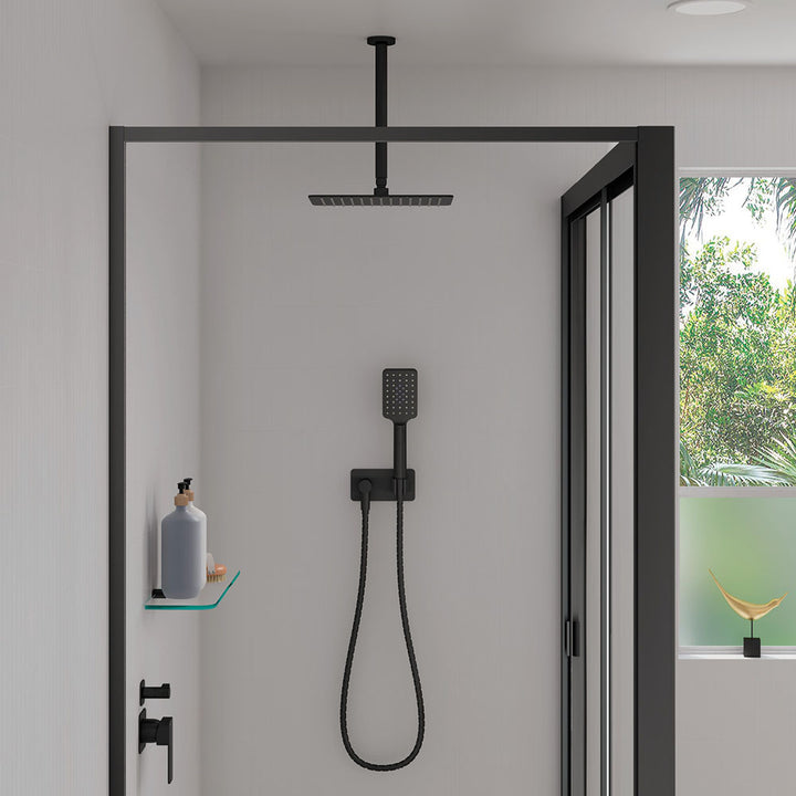 Fienza 300mm Round Ceiling Shower Dropper - Design 10