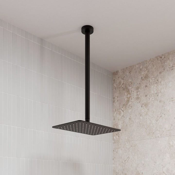 Fienza 450mm Round Ceiling Shower Dropper - Design 10