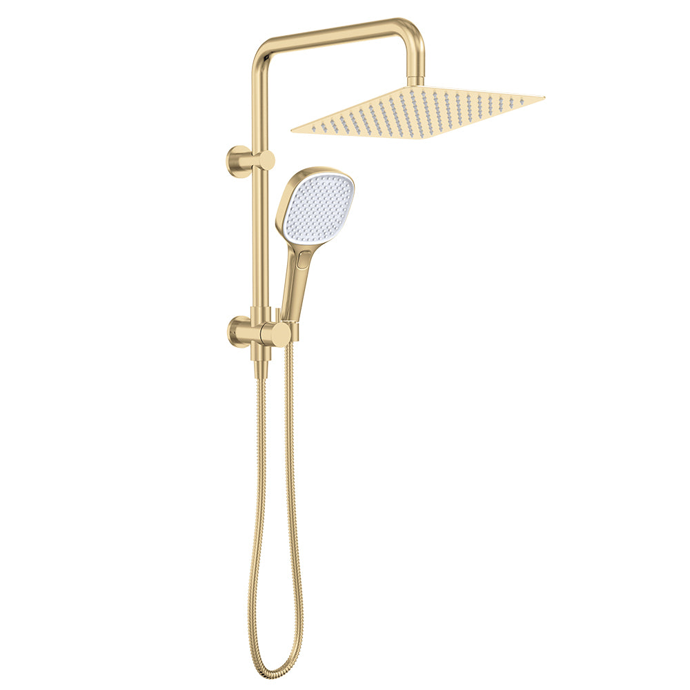 Fienza Koko Twin Half Rail Shower